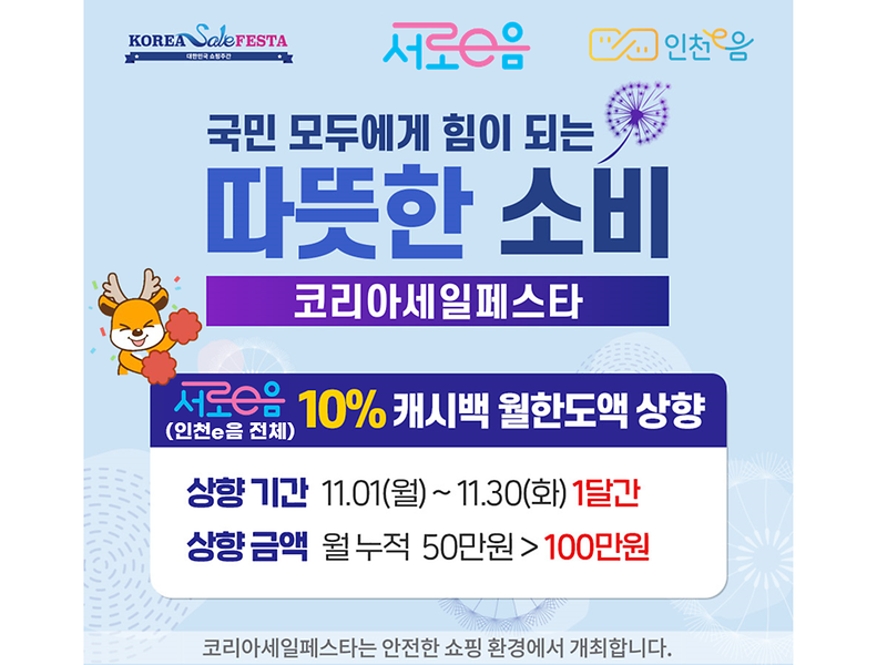 [붙임1]_2021_코리아세일페스타(캐시백상향)_안내.png 이미지